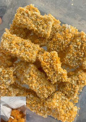 Foto resep Nugget Ayam Sayur Enak Gurih Kenyal Premium banget