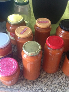 Una foto de Salsa de tomate en conserva