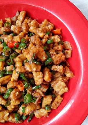 Foto resep Oseng2 tempe lombok ijo