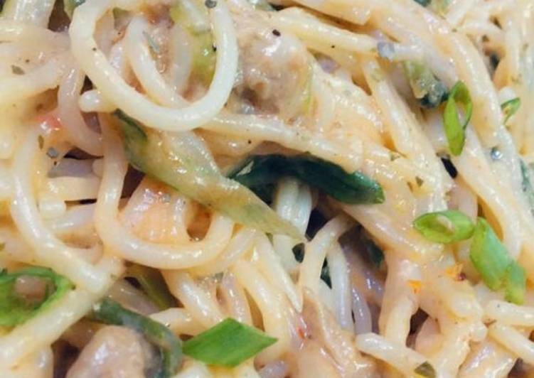 Steps to Make Perfect Fajita pasta