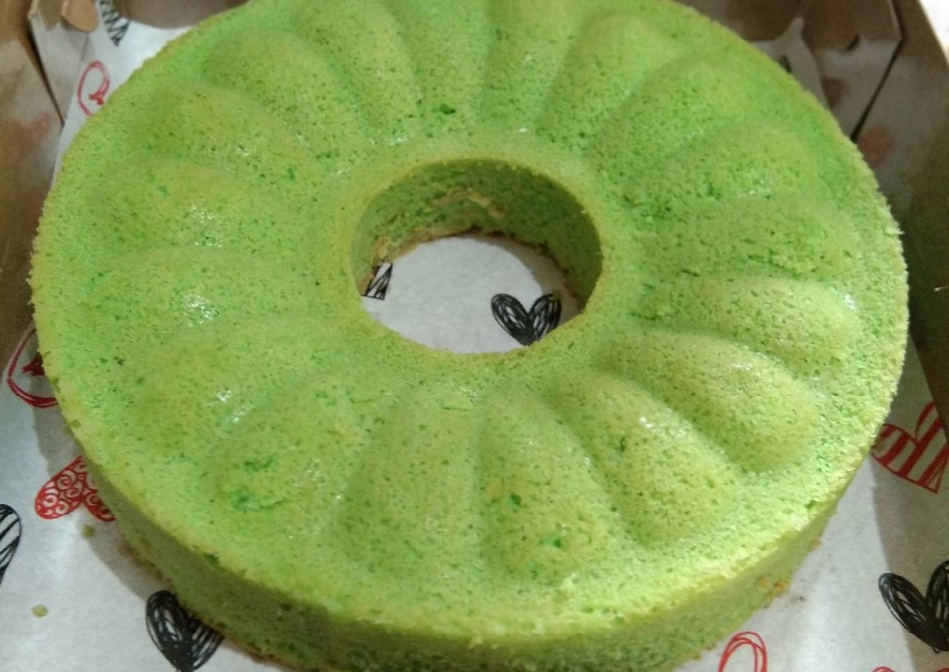 Bolu pandan santan