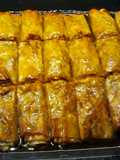 Baklava with pumpkin