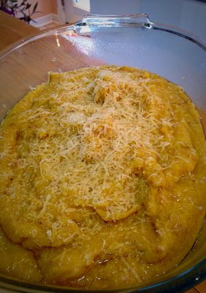 A picture of Rosemary and Garlic Polenta.