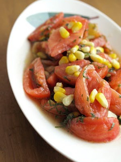 A picture of Summer Marinated Tomatoes.