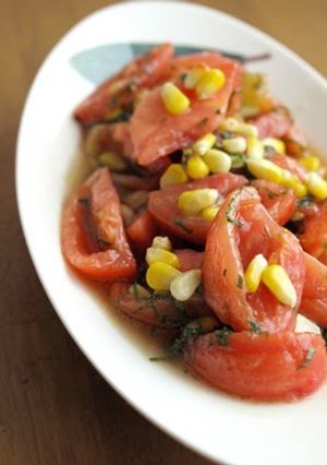 A picture of Summer Marinated Tomatoes.