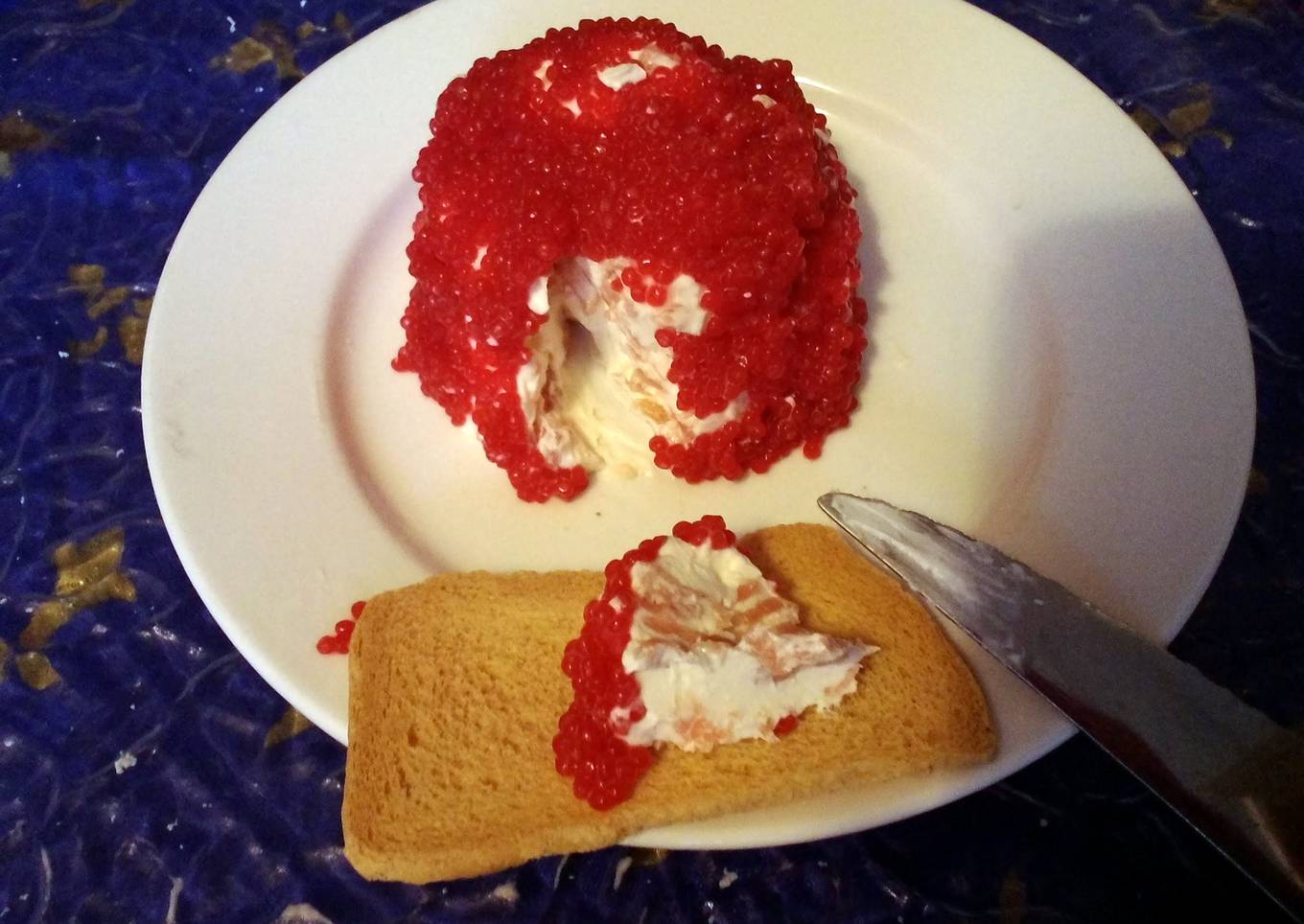 Cheese & Salmon Mousse