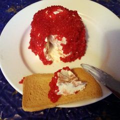 A picture of Cheese & Salmon Mousse.
