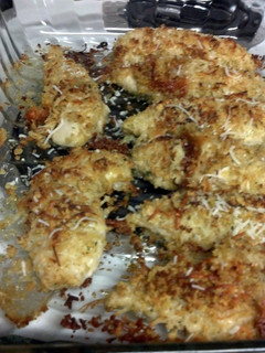 A picture of Parmesan Chicken Tenders.