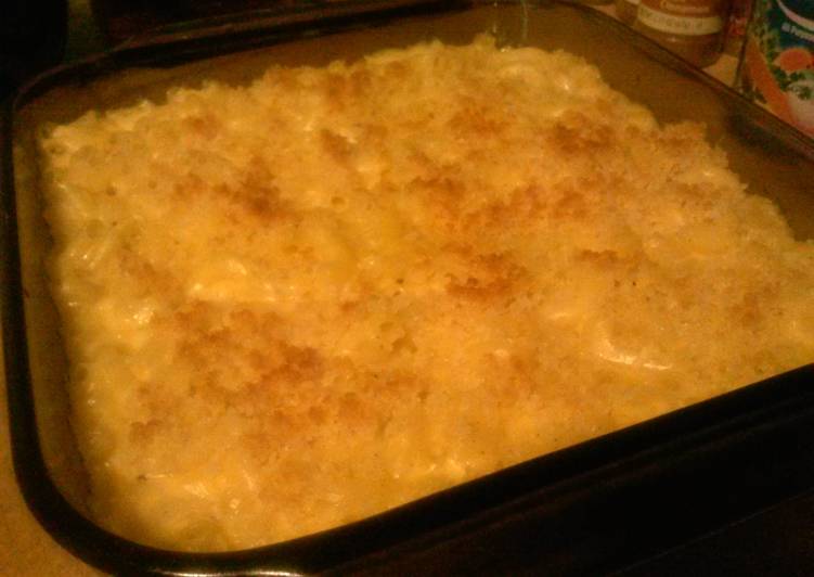 Recipe of Quick Baked Macaroni and Cheese