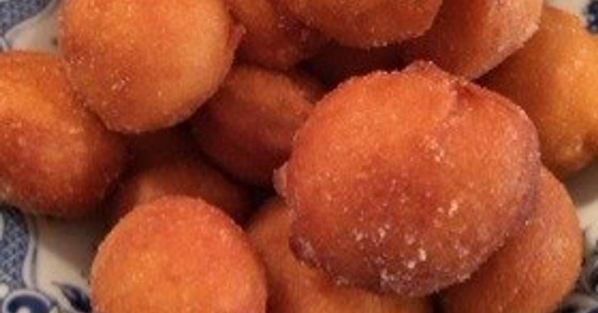 Roly Poly Doughnuts Made with Pancake Mix Recipe by cookpad.japan Cookpad