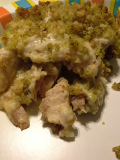 A picture of Chicken Cordon Bleu Casserole.