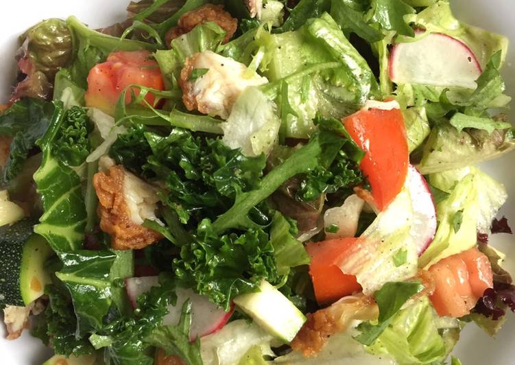 makanan Salad sayur atau gado-gado bule hehe Anti Gagal