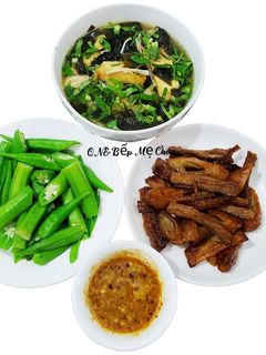 Hình của món Cơm chay ngày mùng 1.
