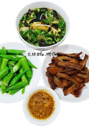 Hình của món Cơm chay ngày mùng 1.