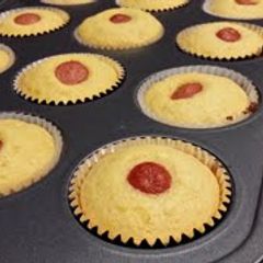 A picture of Corn Dog Muffins.