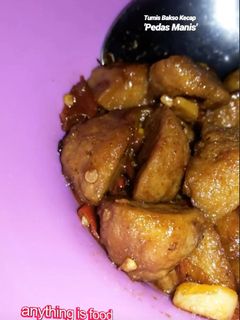 Foto resep Tumis Bakso Pedas Manis