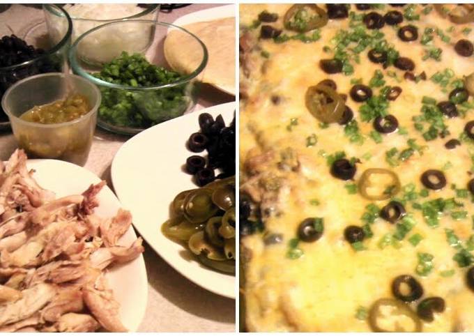 Steps to Prepare Any-night-of-the-week Carrie&#39;s Chicken Enchilada Casserole