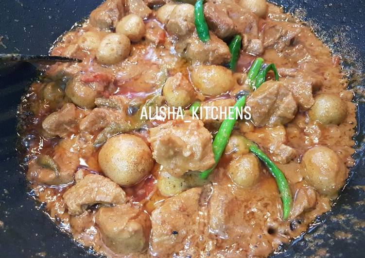 Achar Beef (Indian food)