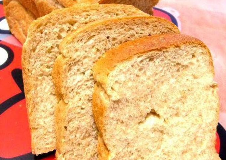 Steps to Prepare Perfect Healthy Whole Wheat Flour &amp; Oatmeal Bread