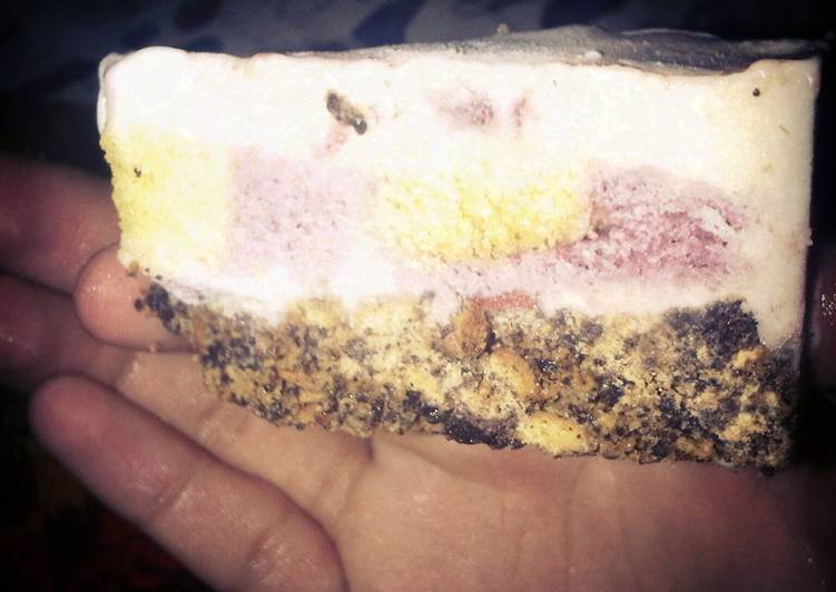 Ice Cream Biscuit Cake