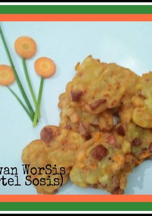 Foto resep Bakwan WorSis (Wortel Sosis)