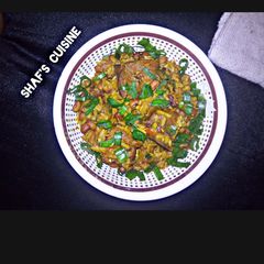 A picture of Rice and beans.