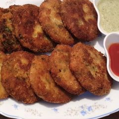Chicken Vegetable Kabab #cookpadramadan A picture of Chicken Vegetable Kabab #cookpadramadan.