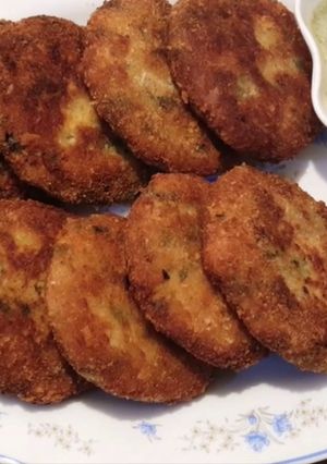 A picture of Chicken Vegetable Kabab #cookpadramadan.