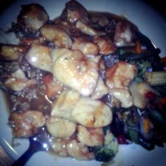 A picture of Honey Garlic Chicken.