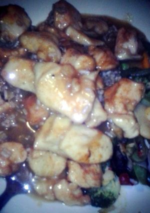 A picture of Honey Garlic Chicken.