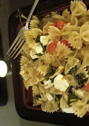 A picture of Greek Pasta Casserole.