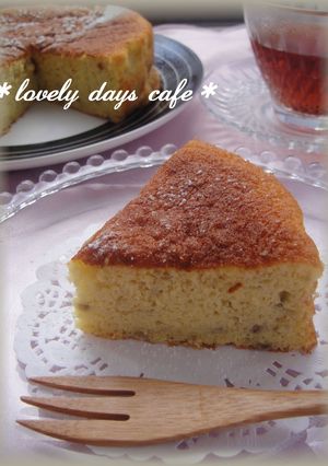 A picture of Healthy Rice Flour Banana Cake.
