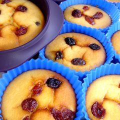 A picture of Healthy Okara Snack Honey Lemon Muffin and Cake.