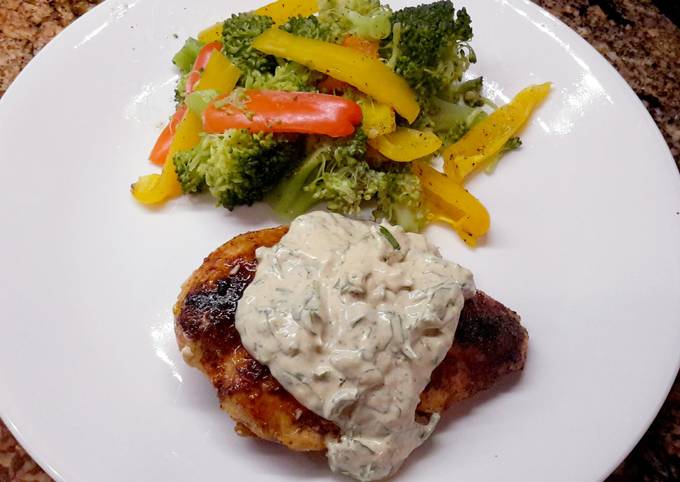 Simple Way to Make Quick Cilantro Cream Chicken