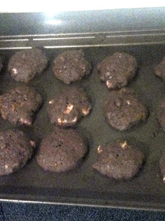 A picture of Grand Slam Triple Chocolate Chip Cookies.