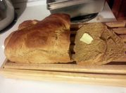 A picture of brown bread flour
