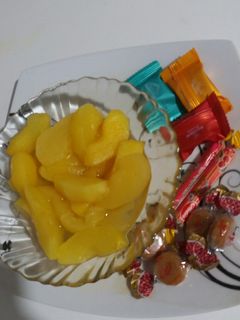 عکسی از دستور کمپوت سیب