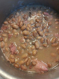 A picture of Ham and Beans.