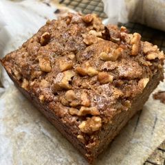 A picture of Whole wheat banana bread.