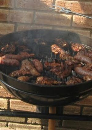 A picture of South African Braai.