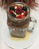 Smoothie de Cacao  🍫Frutos rojos 👍 Avena, Yogurt, Leche de soja y Miel de Caña de azúcar!🍯🥛