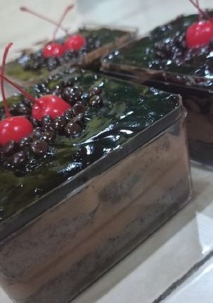 Foto resep Dissert box brownies coklat