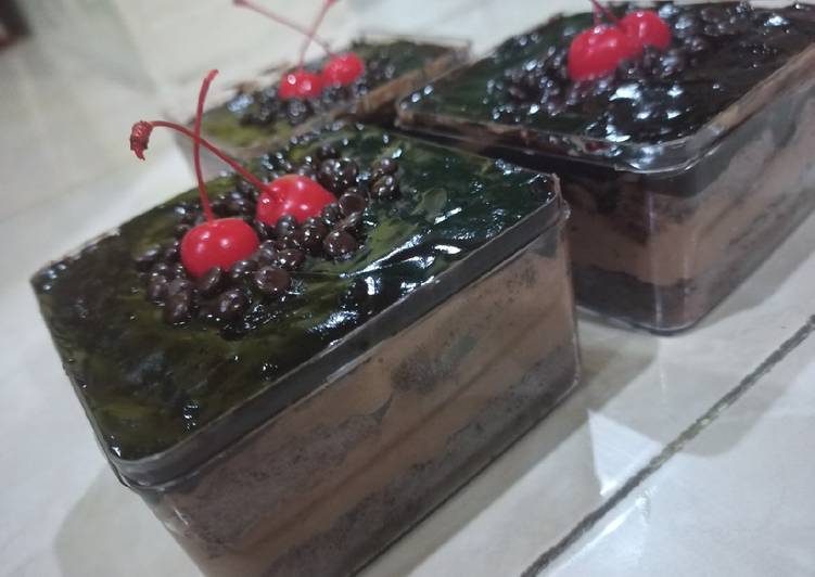 Cara Gampang Menyiapkan Dissert box brownies coklat, Bisa Manjain Lidah