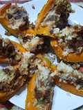Arroz dulce con pasas en calabaza (receta árabe)