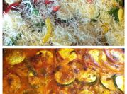 A picture of cottage cheese lasagna