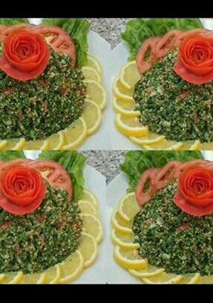 صورة لوصفة طريقة عمل التبولة
