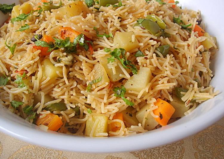Recipe of Speedy Semiya Biryani (Vermicelli Biryani)