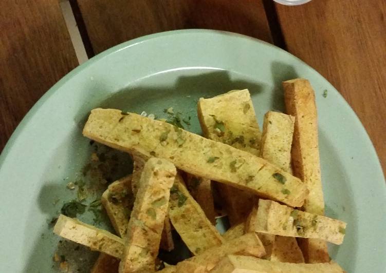 How to Make Super Quick Homemade Tofu chips