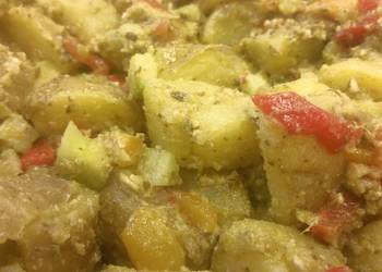 Fresh, Serving Recipe Spicy Pesto Potato Salad Delicious Fresh, Serving Recipe Spicy Pesto Potato Salad Delicious