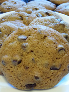A picture of " Chocolate chip Cookies" ( made with splenda).